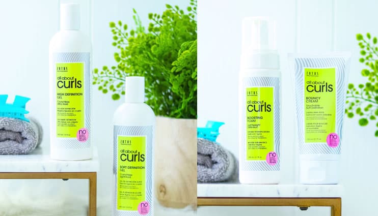 Various All About Curls Products - Zotos Professional