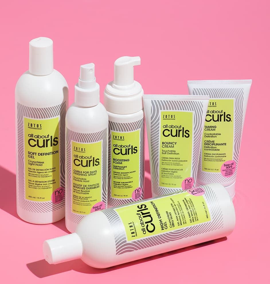 All About Curls Styling Products for winter hair care