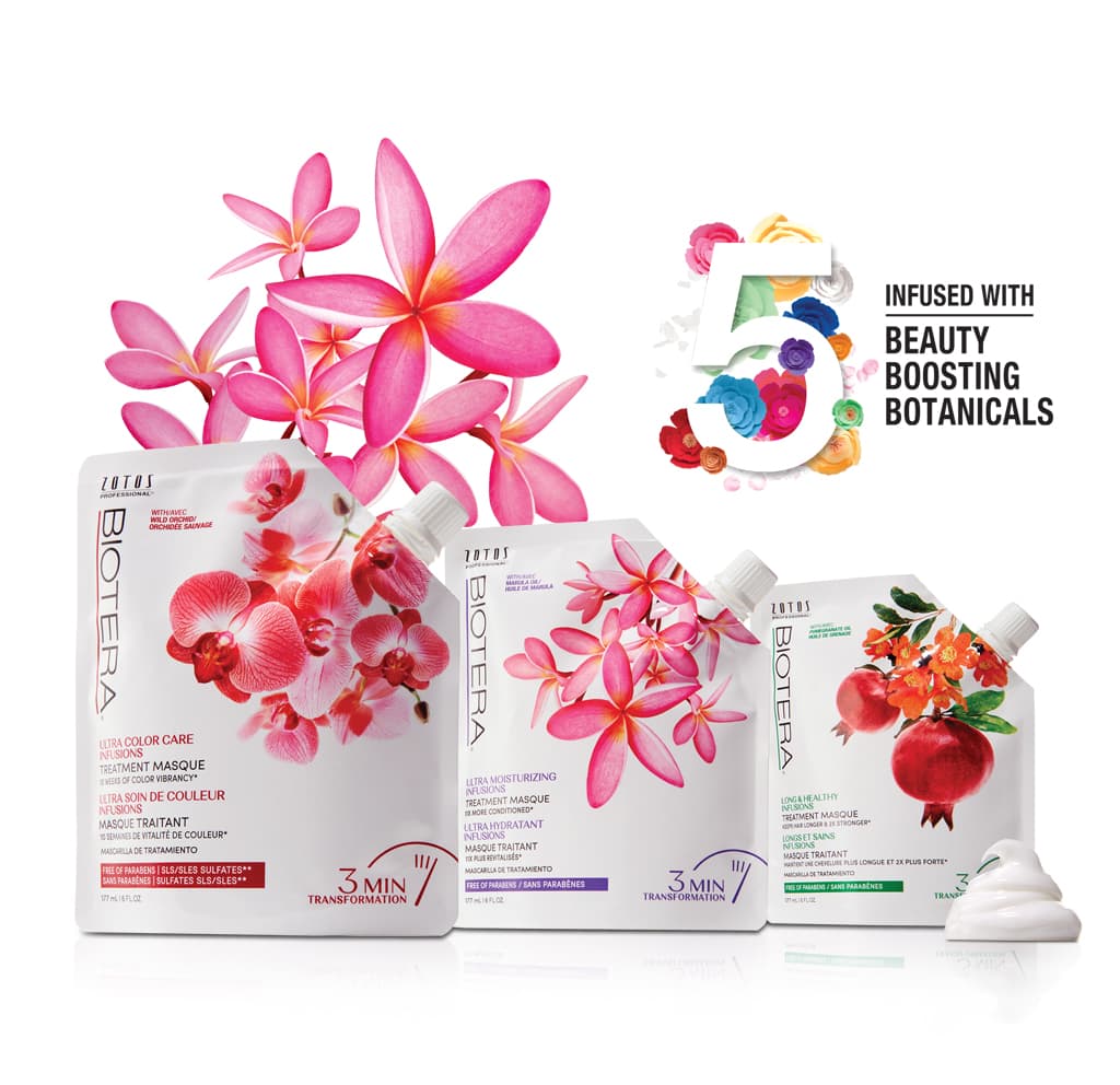 Biotera Infusions treatment Masques for winter hair care